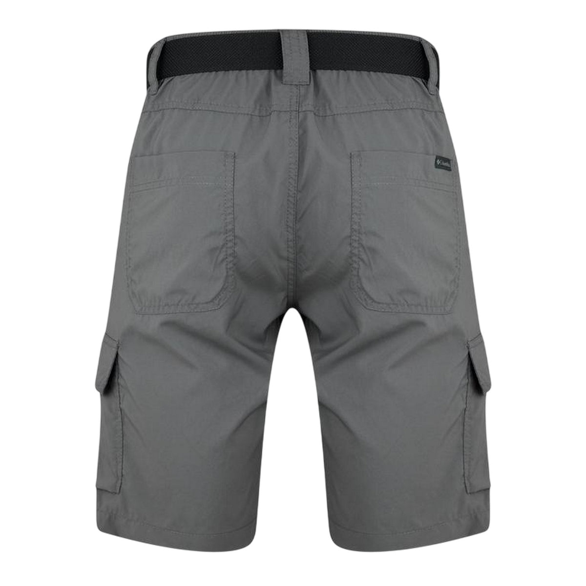 Grey - Back - Columbia Mens Ridge Buckle Walking Shorts