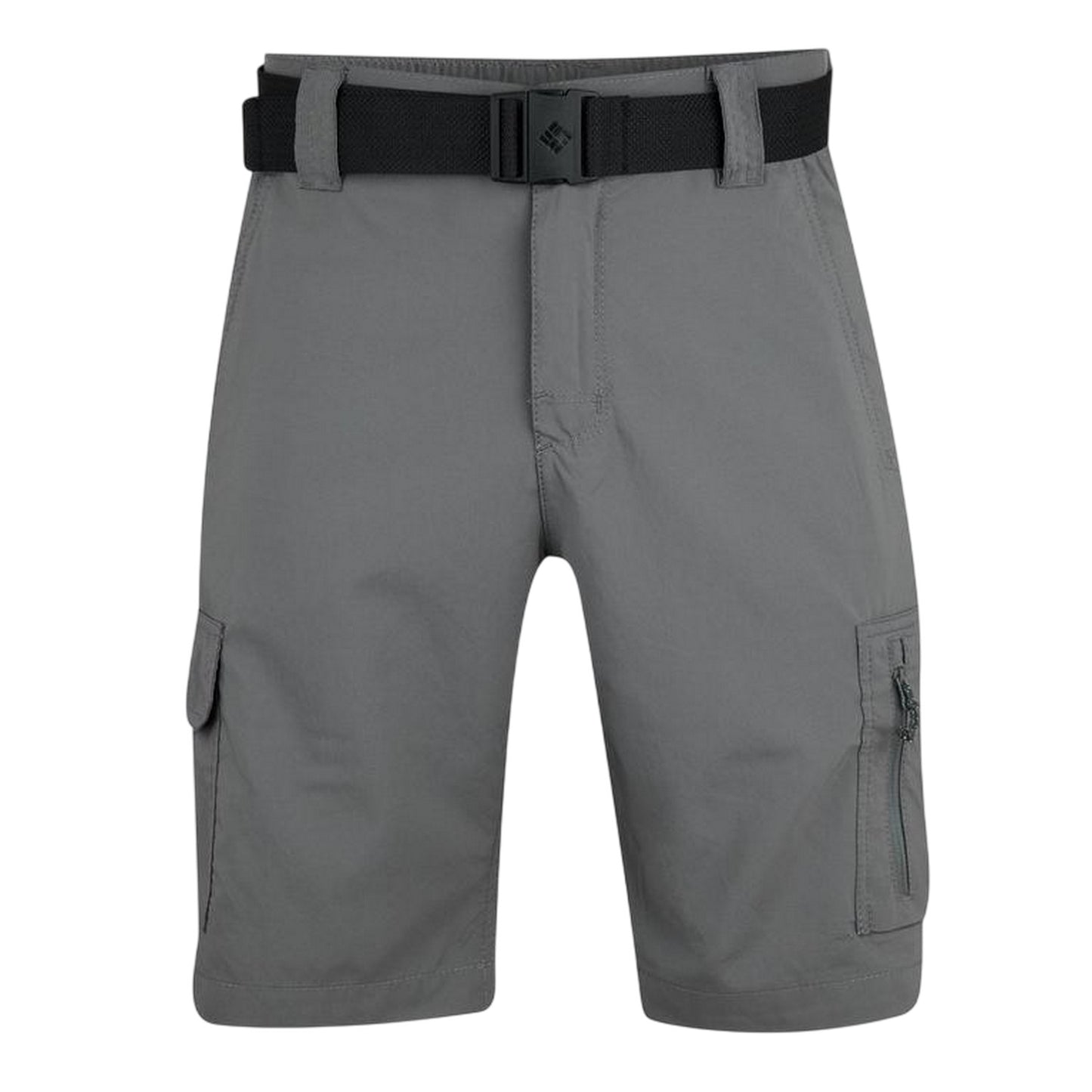 Grey - Front - Columbia Mens Ridge Buckle Walking Shorts