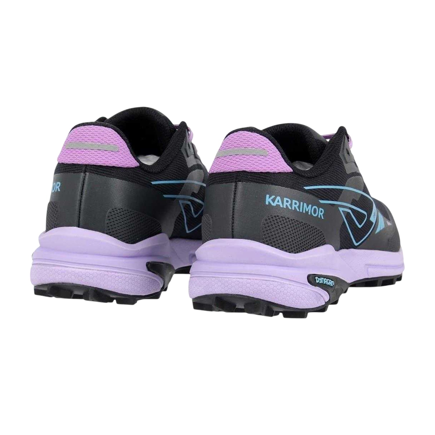 Black-Lilac - Back - Karrimor Childrens-Kids Verge Trainers