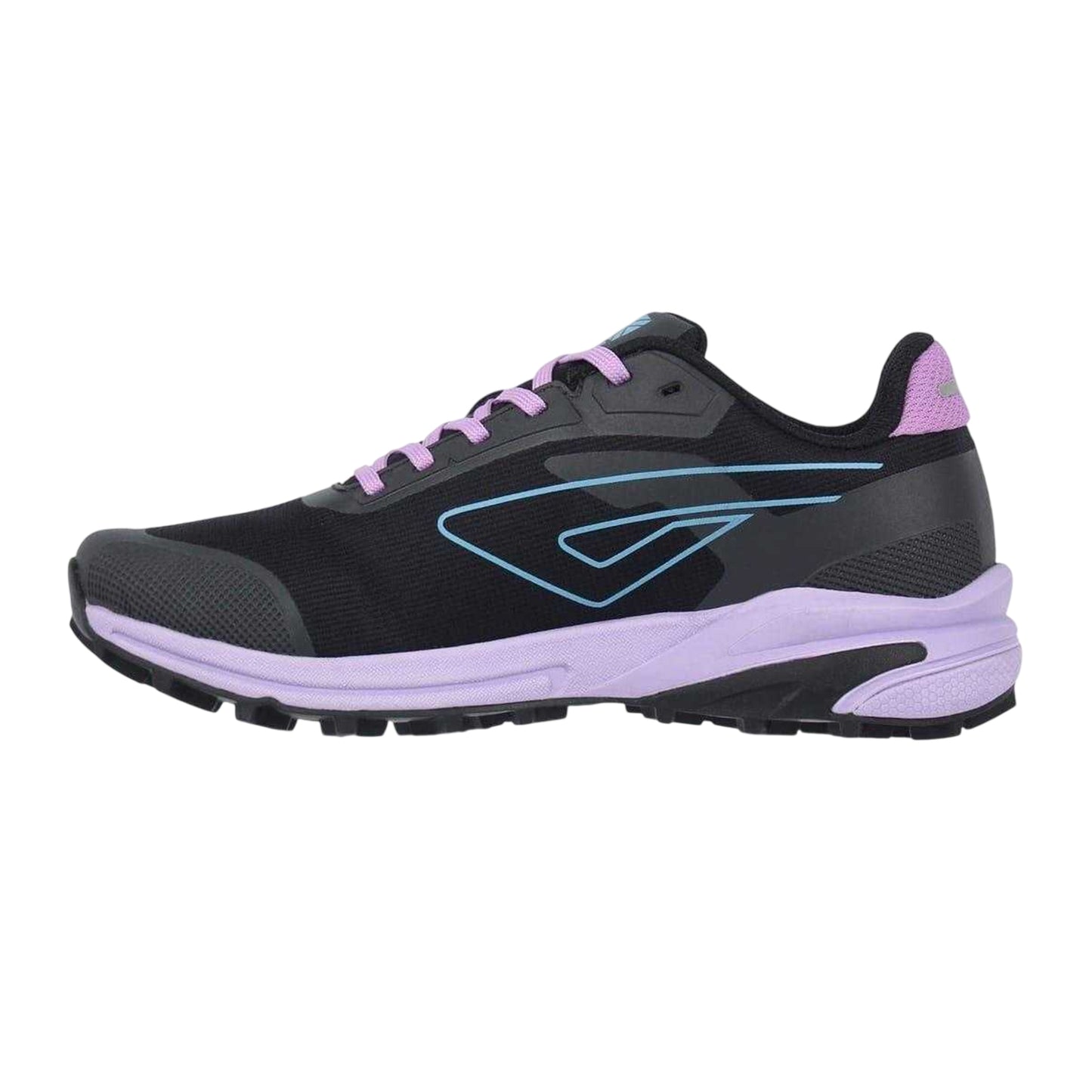 Black-Lilac - Side - Karrimor Childrens-Kids Verge Trainers