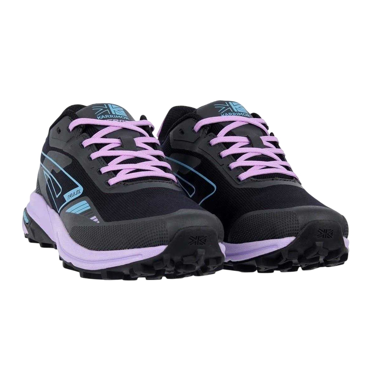 Black-Lilac - Lifestyle - Karrimor Childrens-Kids Verge Trainers