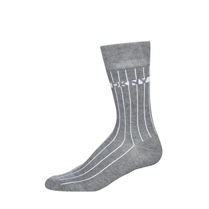 Grey-Navy-Charcoal - Back - DKNY Mens Breathable Ankle Socks (Pack of 6)