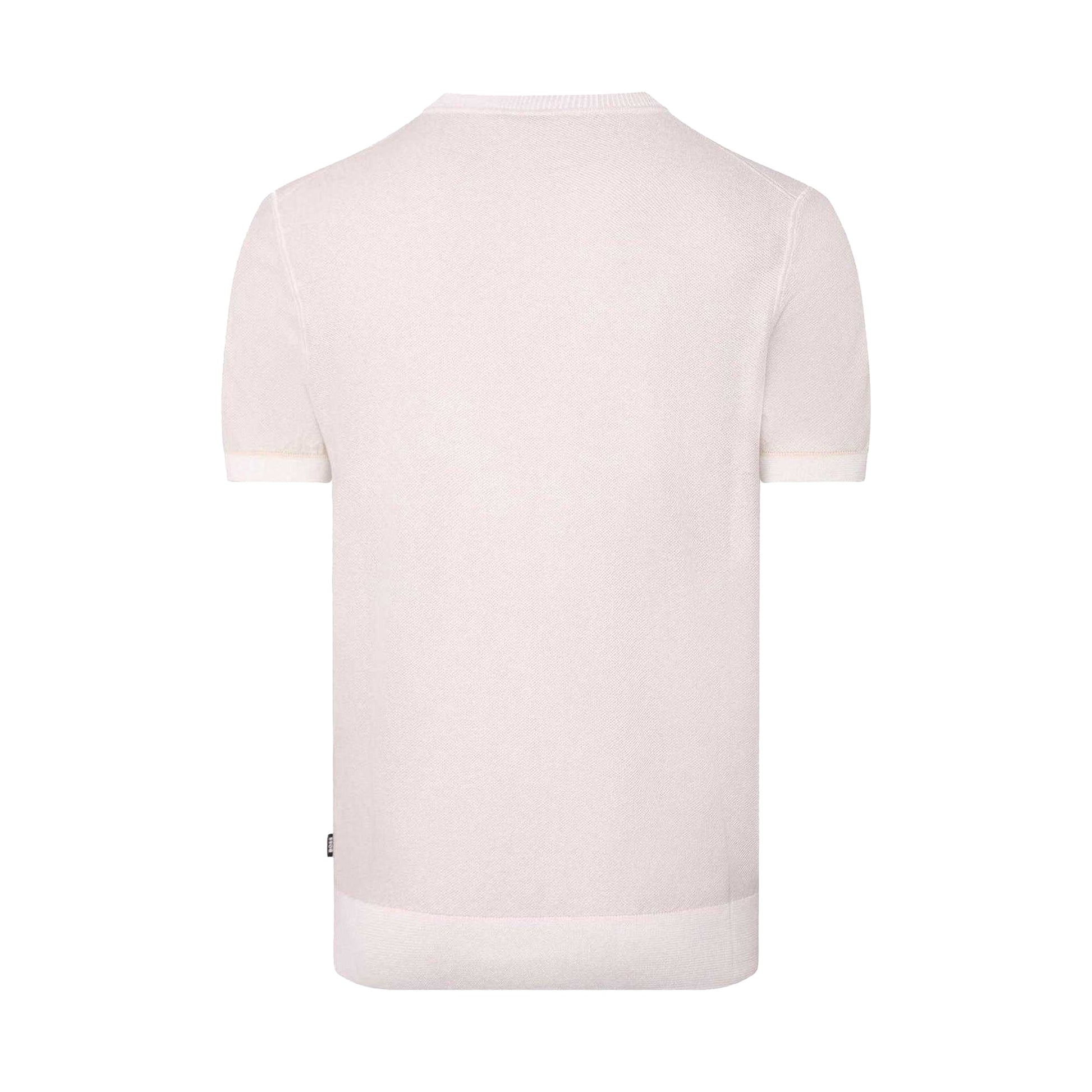 White - Back - Boss Mens Jianfranco T-Shirt