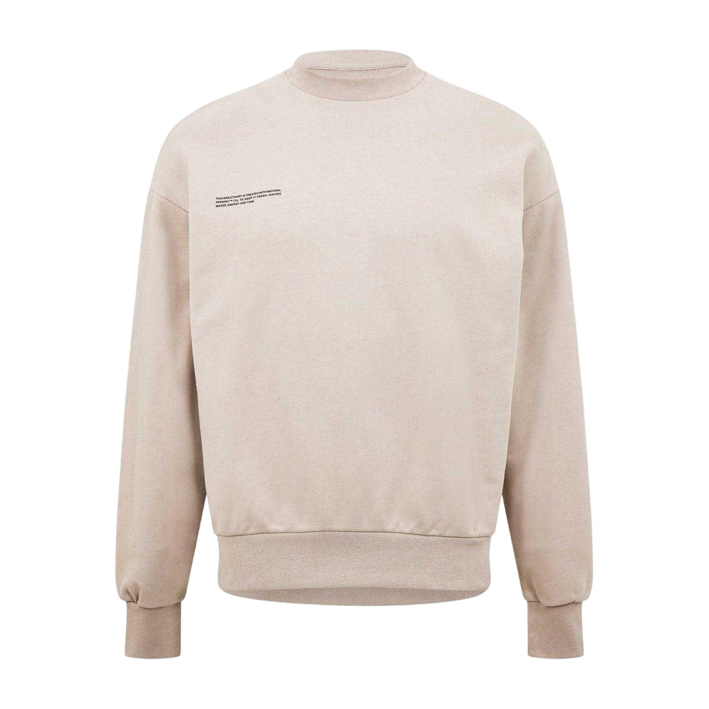 Stone Grey - Front - Pangaia Mens 365 Logo Sweatshirt
