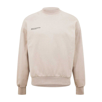 Stone Grey - Front - Pangaia Mens 365 Logo Sweatshirt