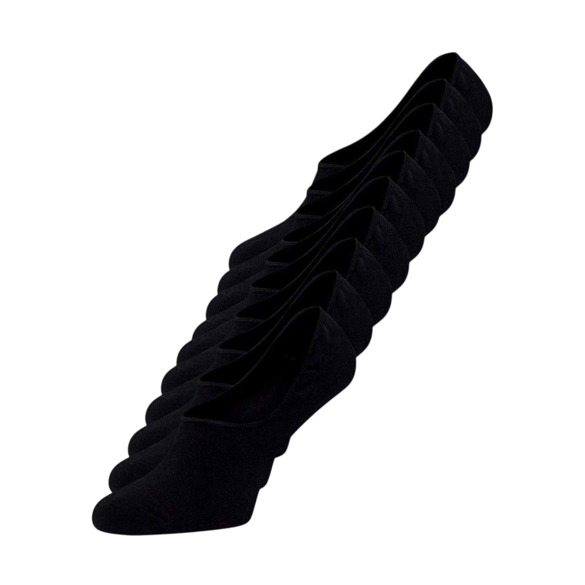 Black - Front - Jack And Jones Unisex Adult Liner Socks (Pack of 10)