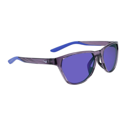 Purple-Grey-Violet - Back - Nike Mens Maverick Rise Square Frame Sunglasses
