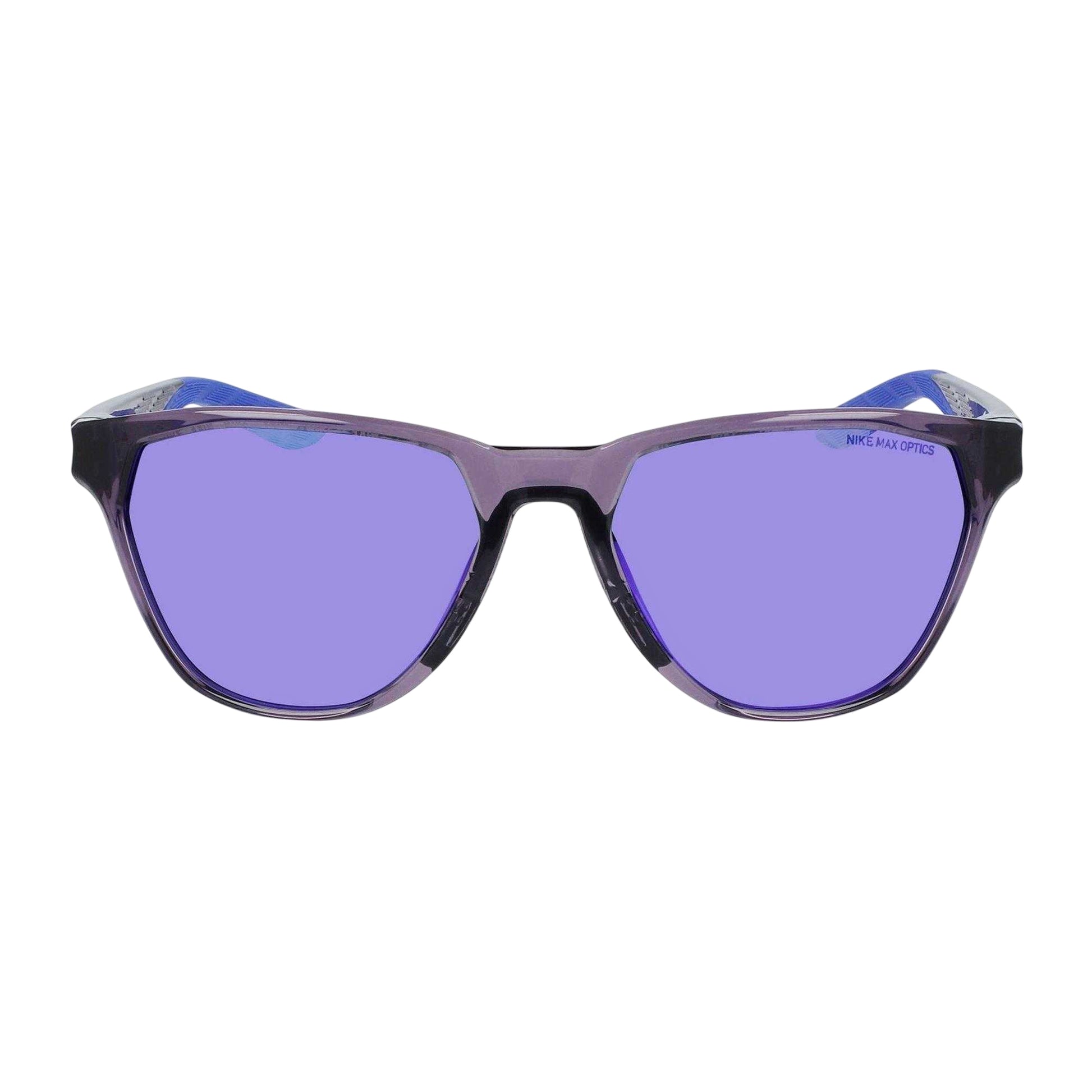 Purple-Grey-Violet - Side - Nike Mens Maverick Rise Square Frame Sunglasses