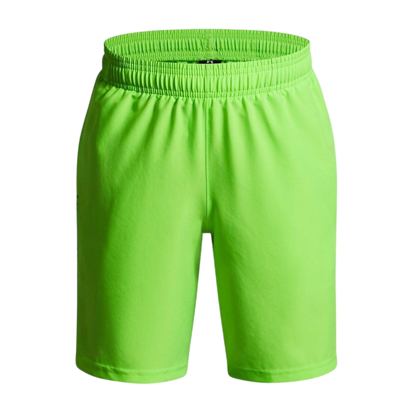 Hyper Green - Front - Under Armour Boys Tech Woven Wordmark Shorts