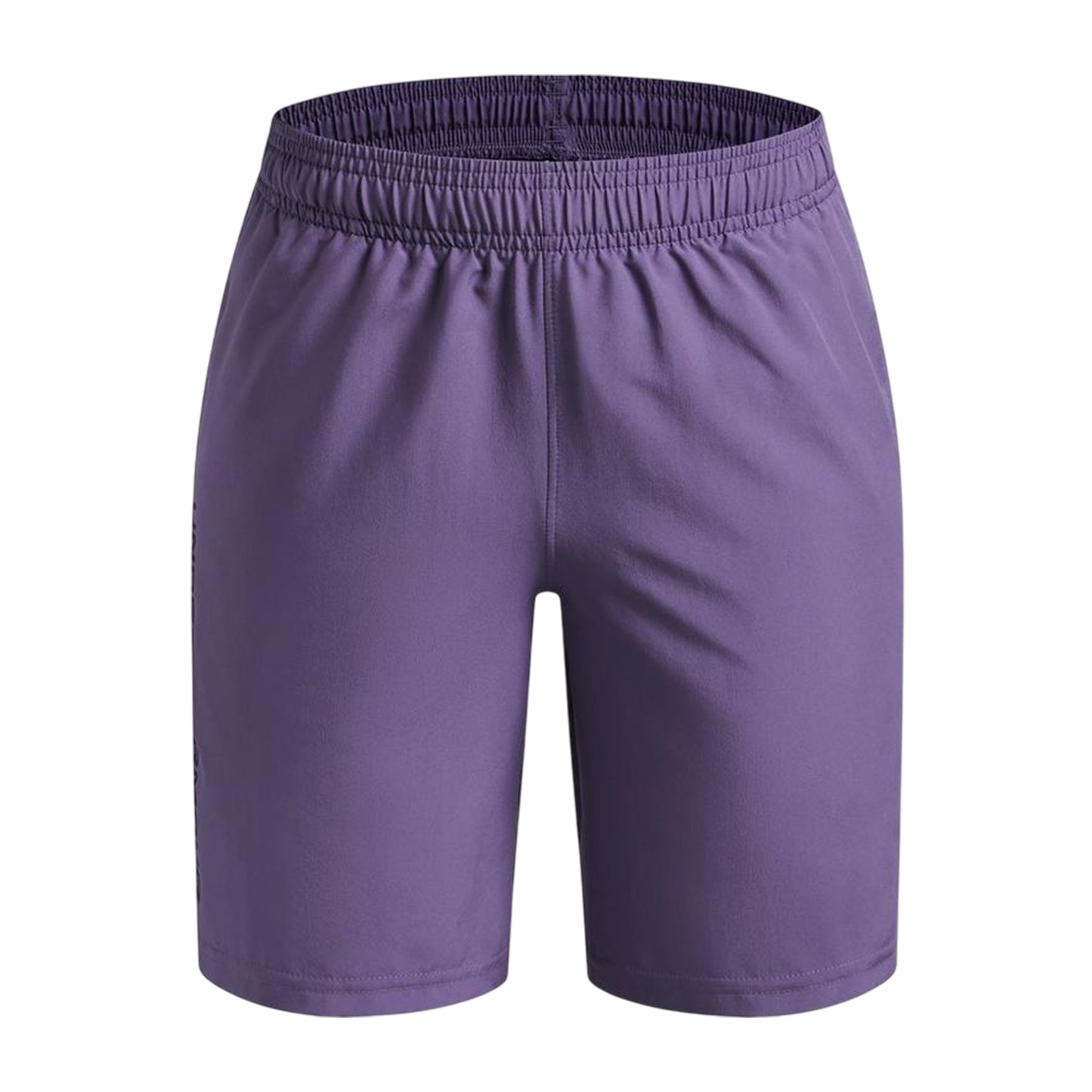 Midnight Navy - Front - Under Armour Boys Tech Woven Wordmark Shorts