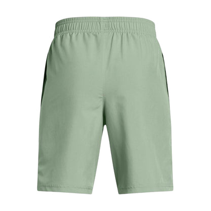 Mint Green - Back - Under Armour Boys Tech Woven Wordmark Shorts