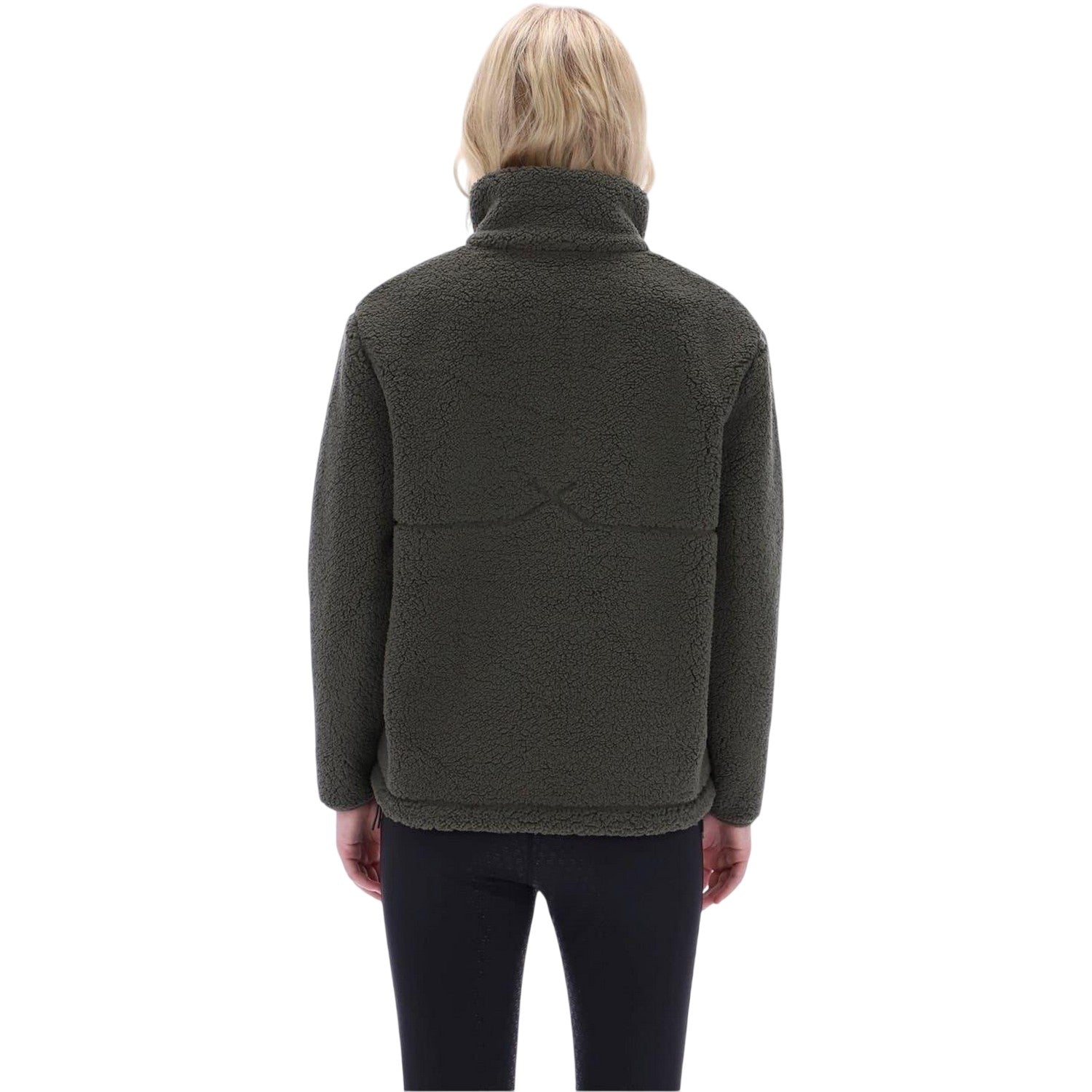 Kambaba - Back - Hunter Womens-Ladies Textured Regular Long-Sleeved Sweatshirt