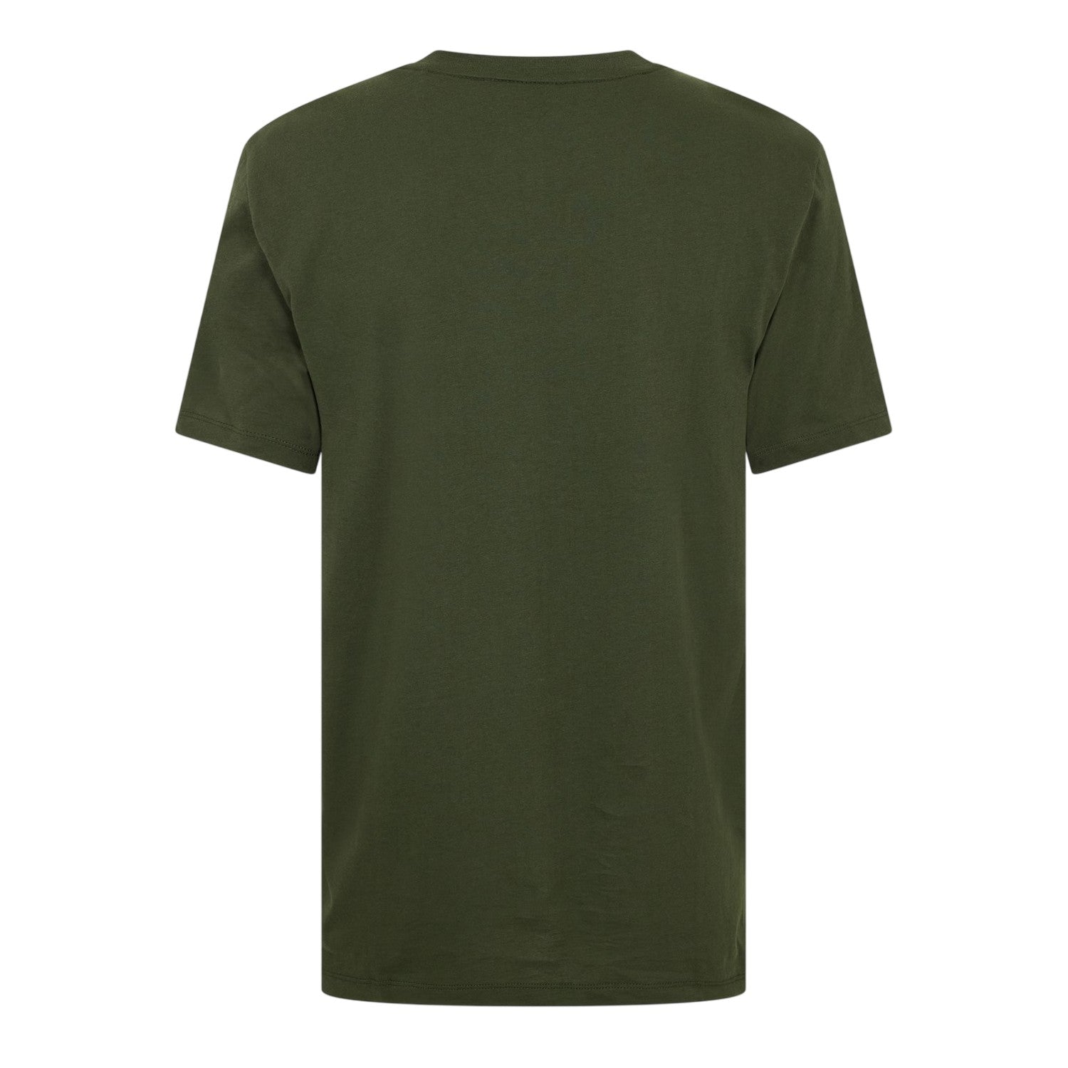 Dark Green - Back - Hugo Boss Mens Dero T-Shirt