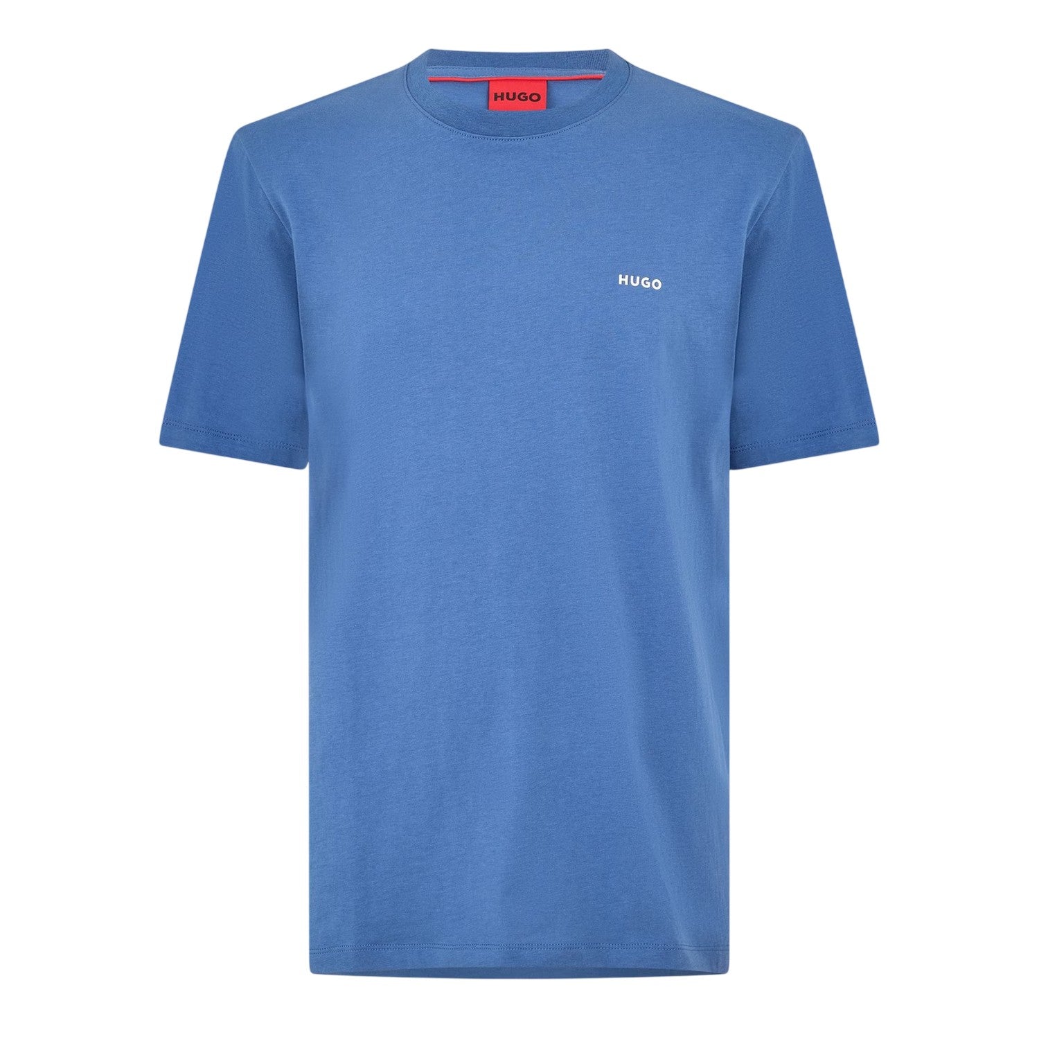 Medium Blue - Front - Hugo Boss Mens Dero T-Shirt