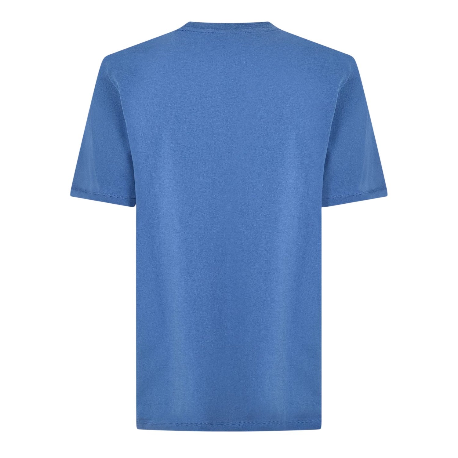 Medium Blue - Back - Hugo Boss Mens Dero T-Shirt