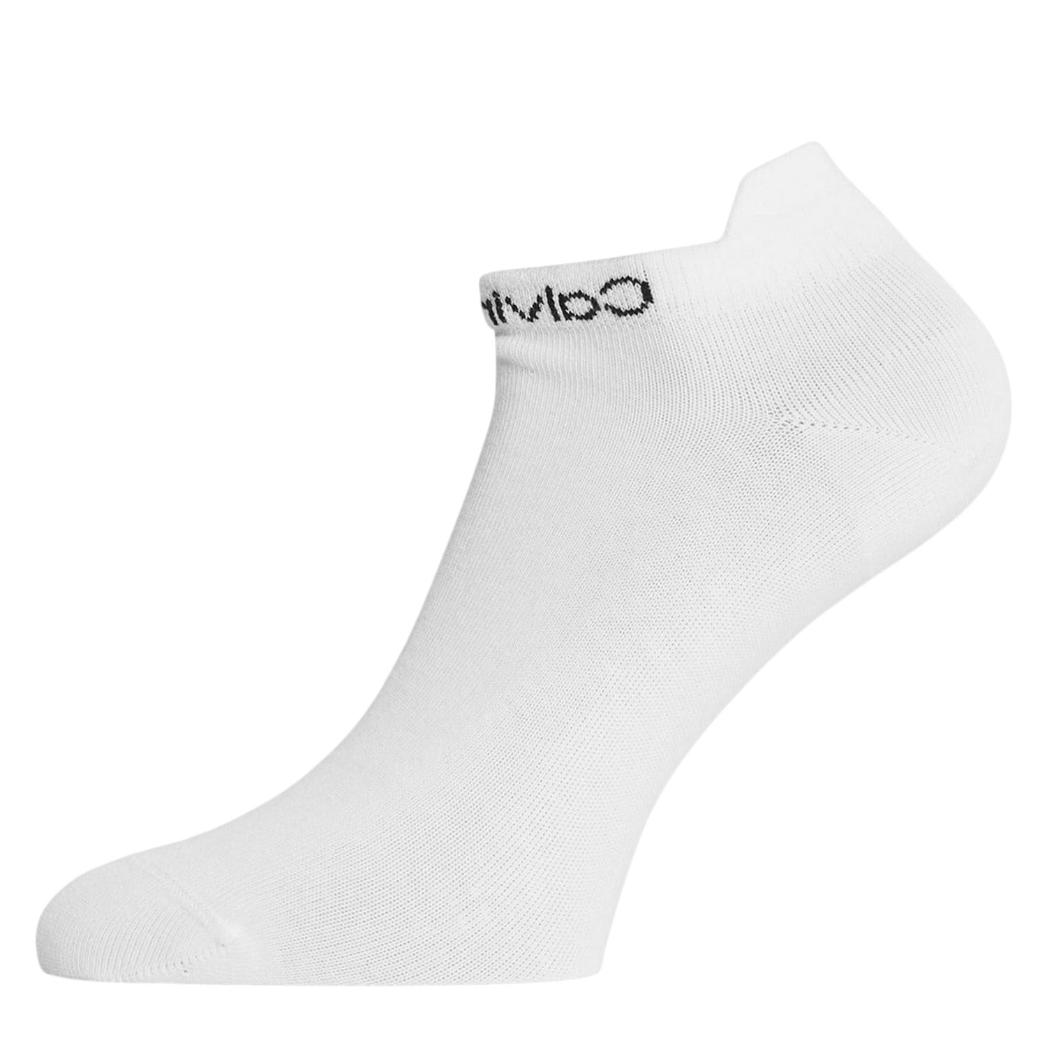White - Back - Calvin Klein Womens-Ladies Plain Trainer Socks