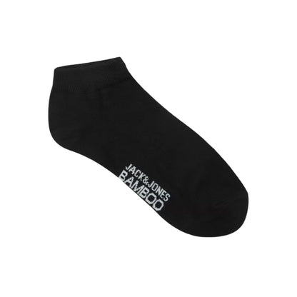Black - Back - Jack And Jones Unisex Adult Dongo Ankle Socks (Pack of 5)