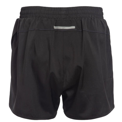 Black - Back - Karrimor Womens-Ladies 2 in 1 Running Shorts