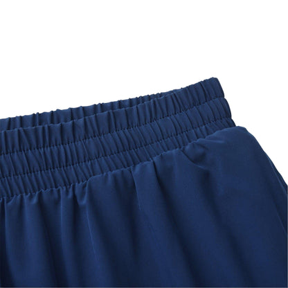 Navy - Side - Karrimor Womens-Ladies 2 in 1 Running Shorts