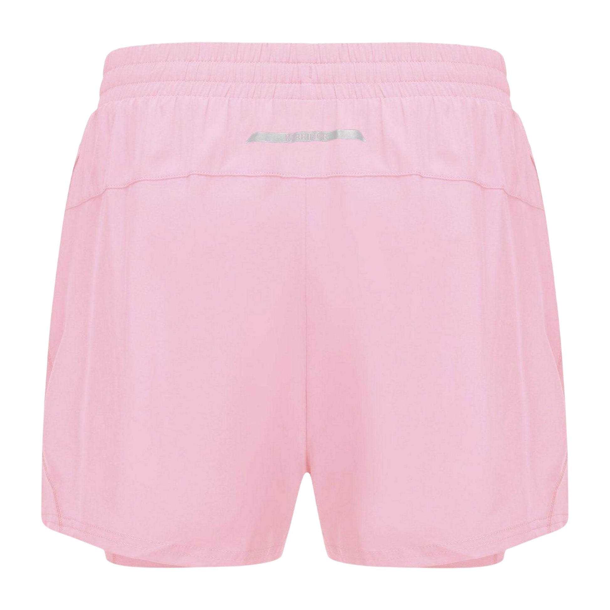 Pink Mist - Back - Karrimor Womens-Ladies 2 in 1 Running Shorts
