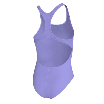 Light Thistle - Back - Nike Girls Essential Racerback One Piece Swimsuit