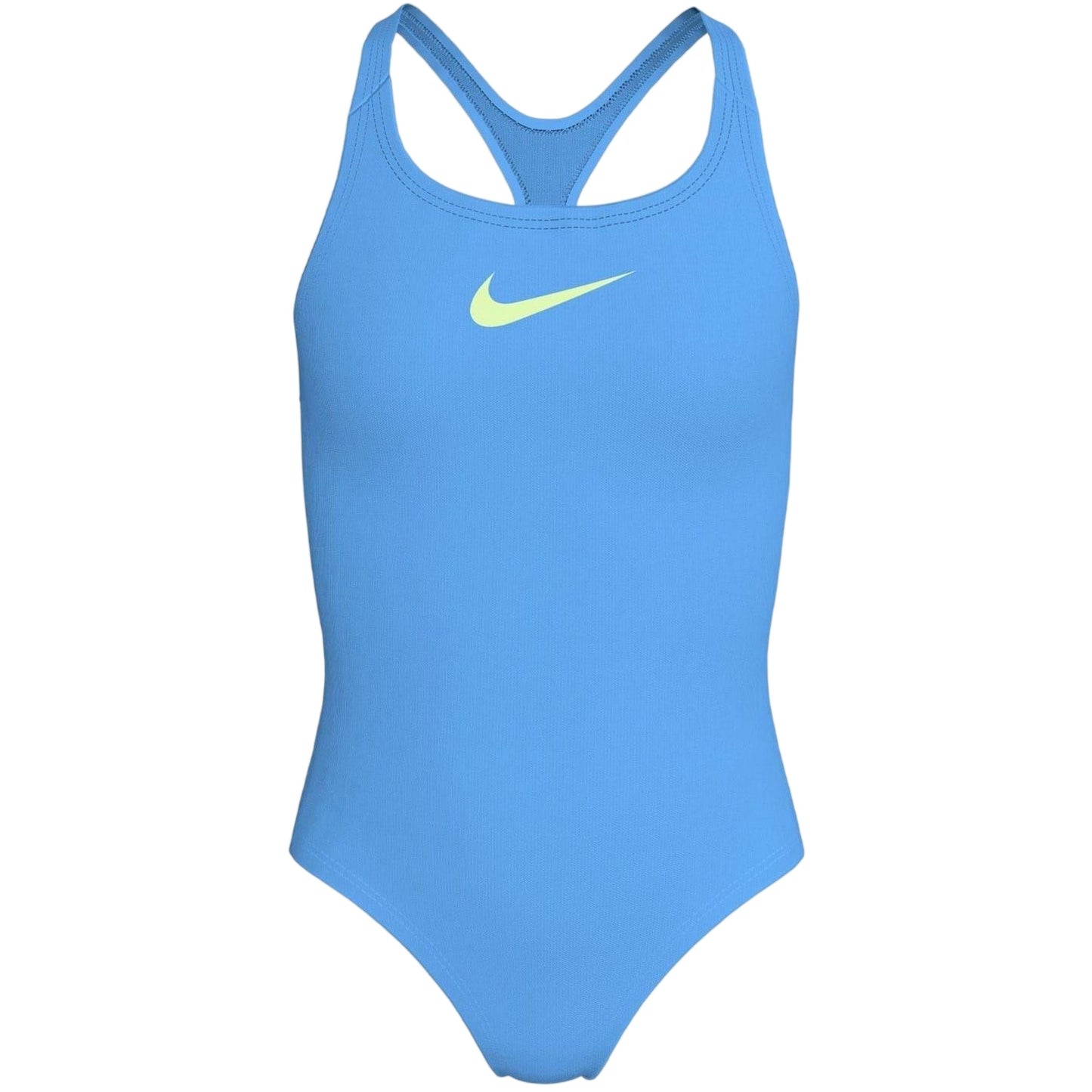 University Blue - Front - Nike Girls Essential Racerback One Piece Swimsuit