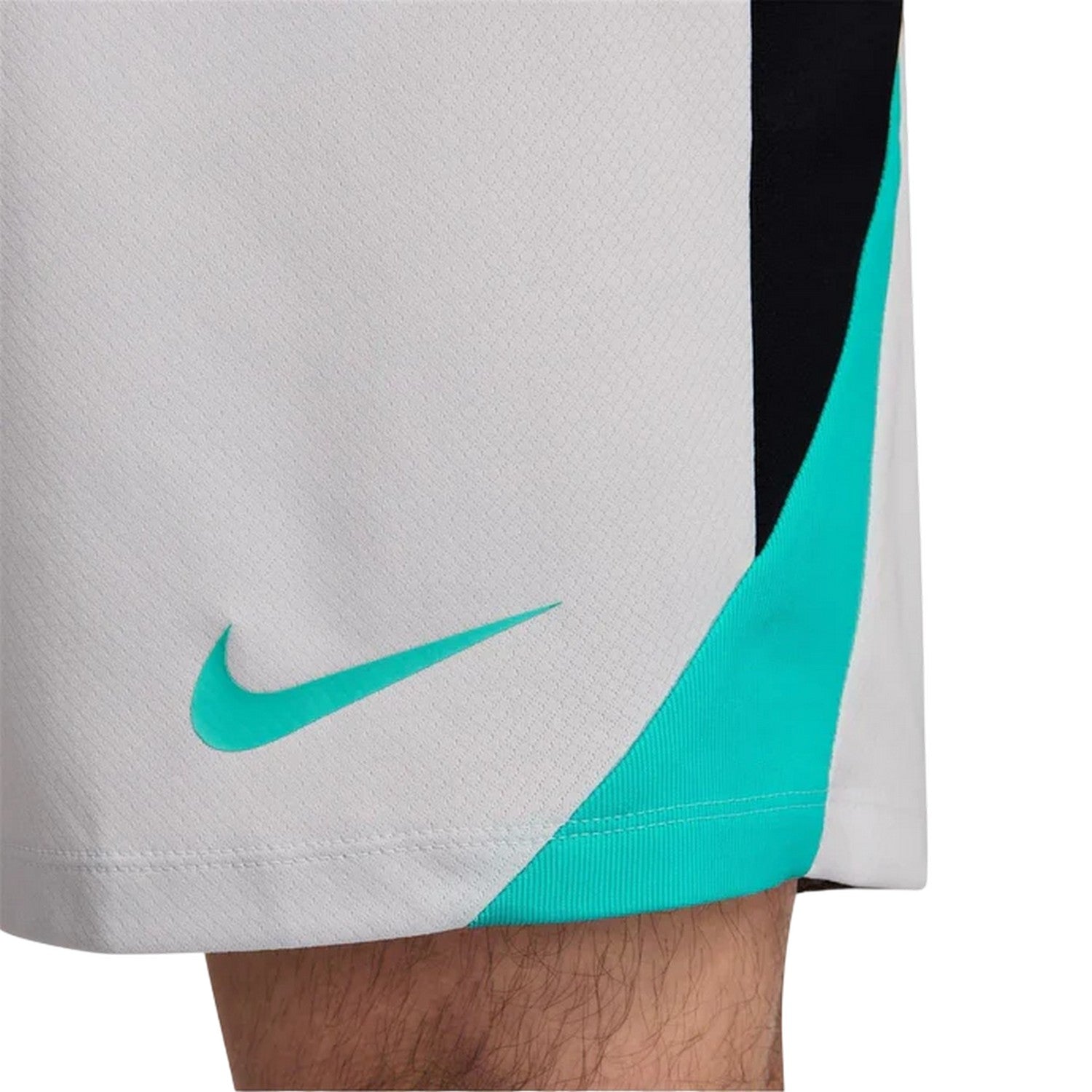 Grey-Blue - Side - Nike Mens Strike Football Shorts