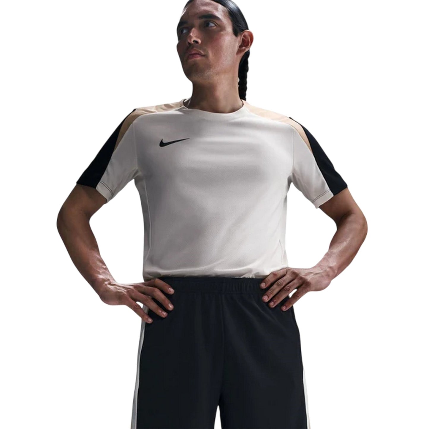 Black-Gold - Side - Nike Mens Strike Football Shorts