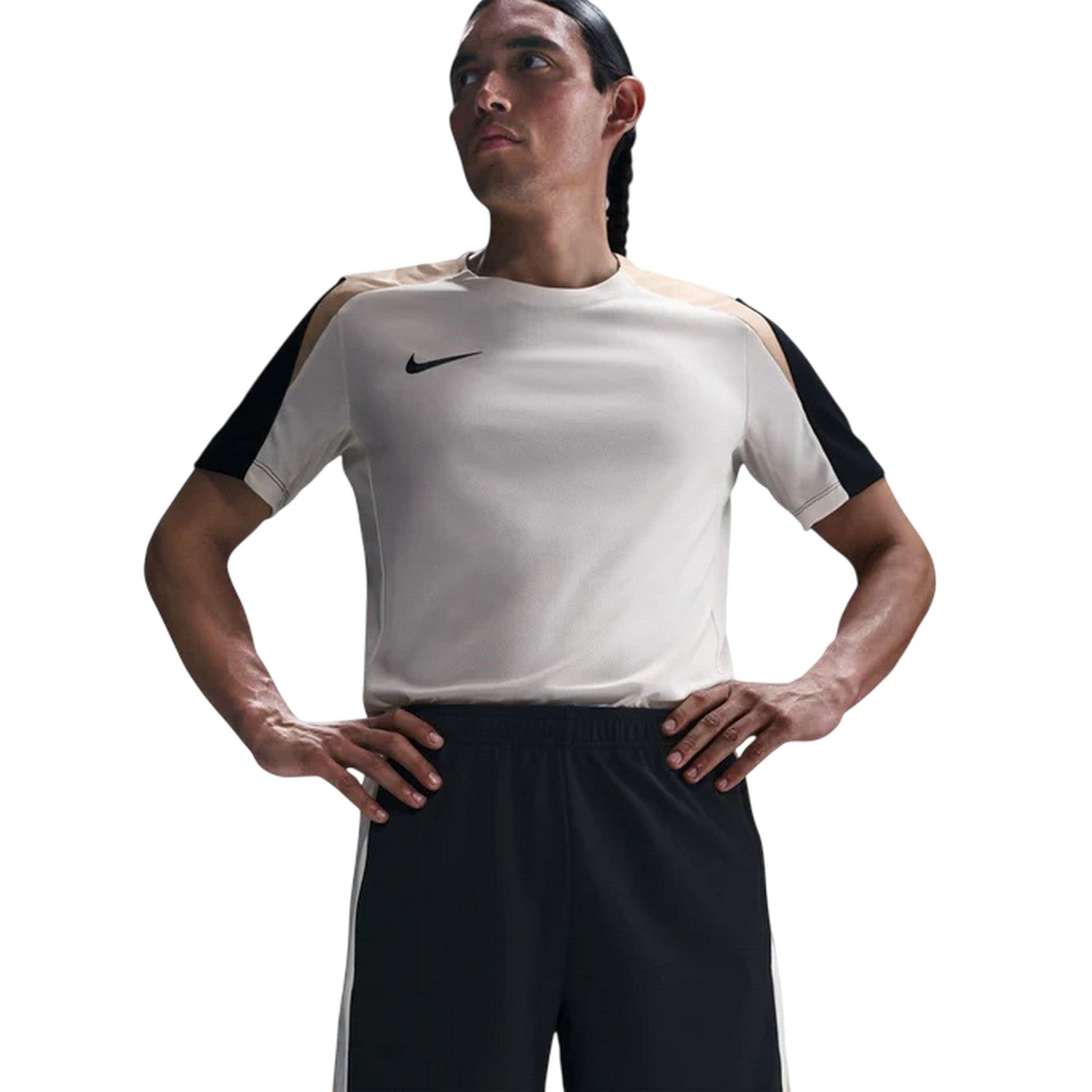 Black-Gold - Side - Nike Mens Strike Football Shorts