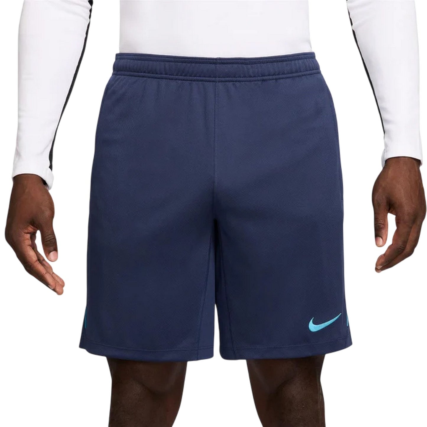 Midnight Navy - Front - Nike Mens Strike Football Shorts