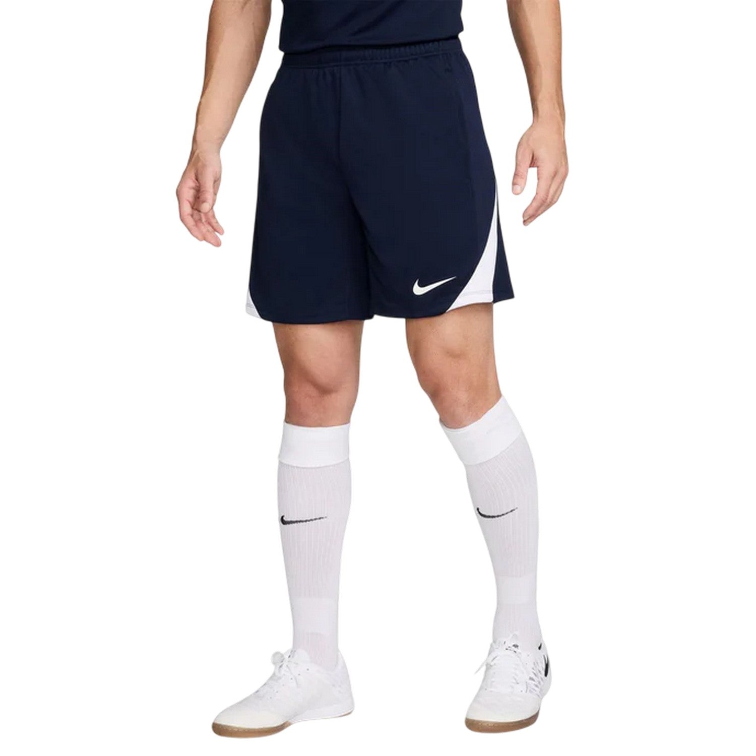 Obsidian Blue-White - Side - Nike Mens Strike Football Shorts