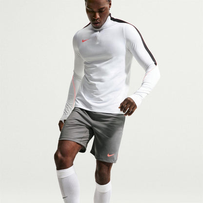 Grey - Back - Nike Mens Strike Football Shorts