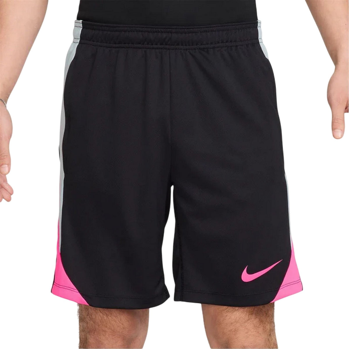 Black-Pink - Front - Nike Mens Strike Football Shorts
