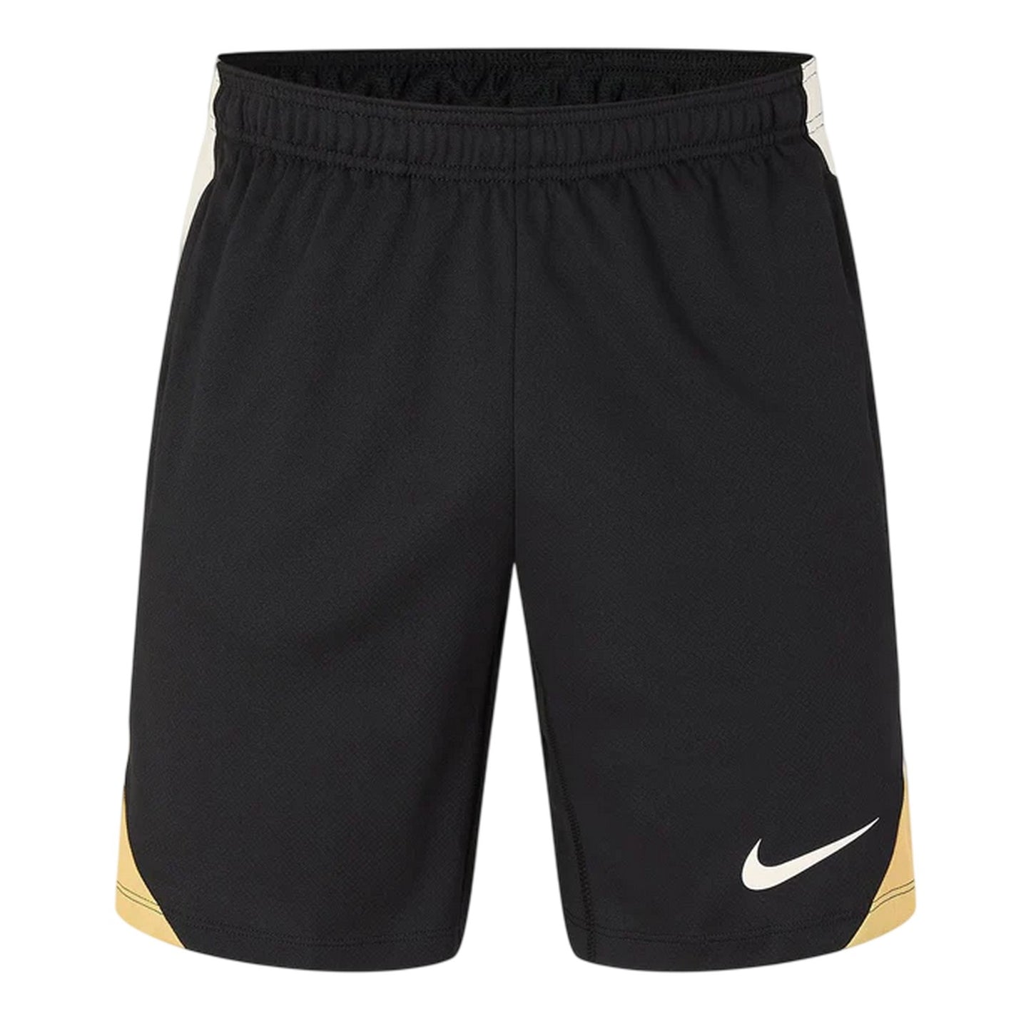 Black-Gold - Front - Nike Mens Strike Football Shorts