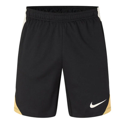Black-Gold - Front - Nike Mens Strike Football Shorts
