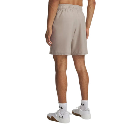 Timber Wolf - Back - Under Armour Mens Wordmarks Woven Tech Shorts