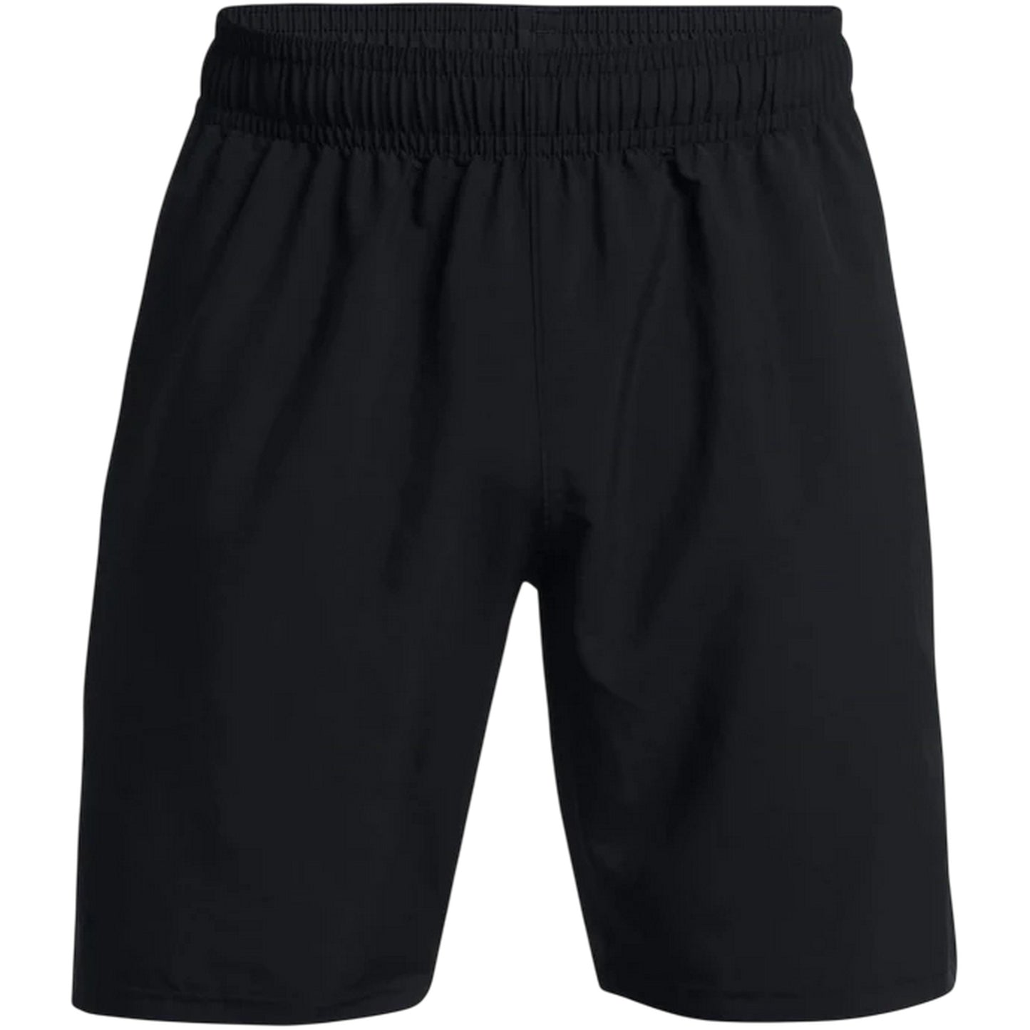 Black-White - Front - Under Armour Mens Wordmarks Woven Tech Shorts