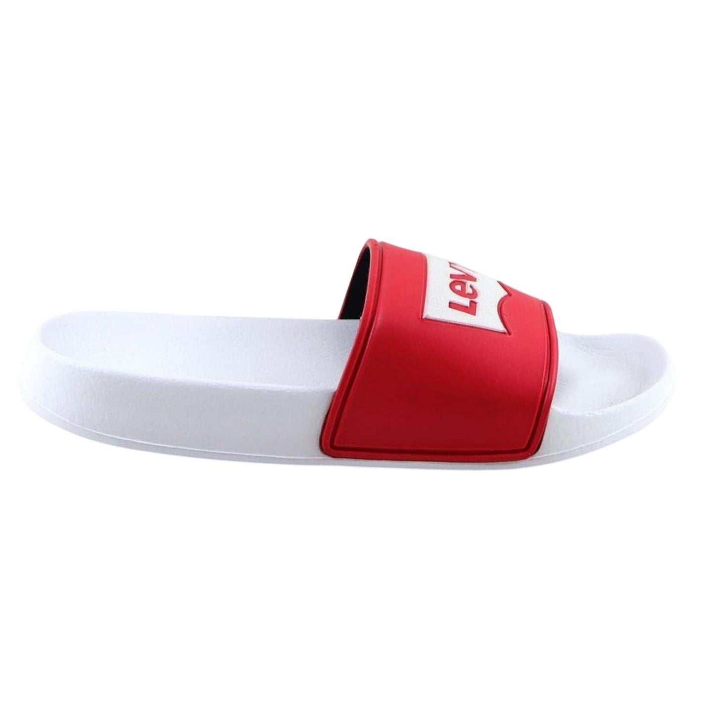 Red-White - Lifestyle - Levis Boys Batwing Logo Sliders