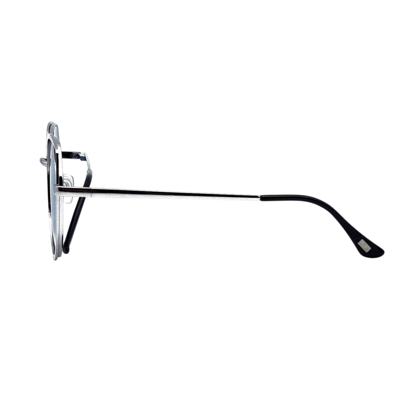 Silver - Back - Storm Womens-Ladies Cut Out Cat Eye Sunglasses