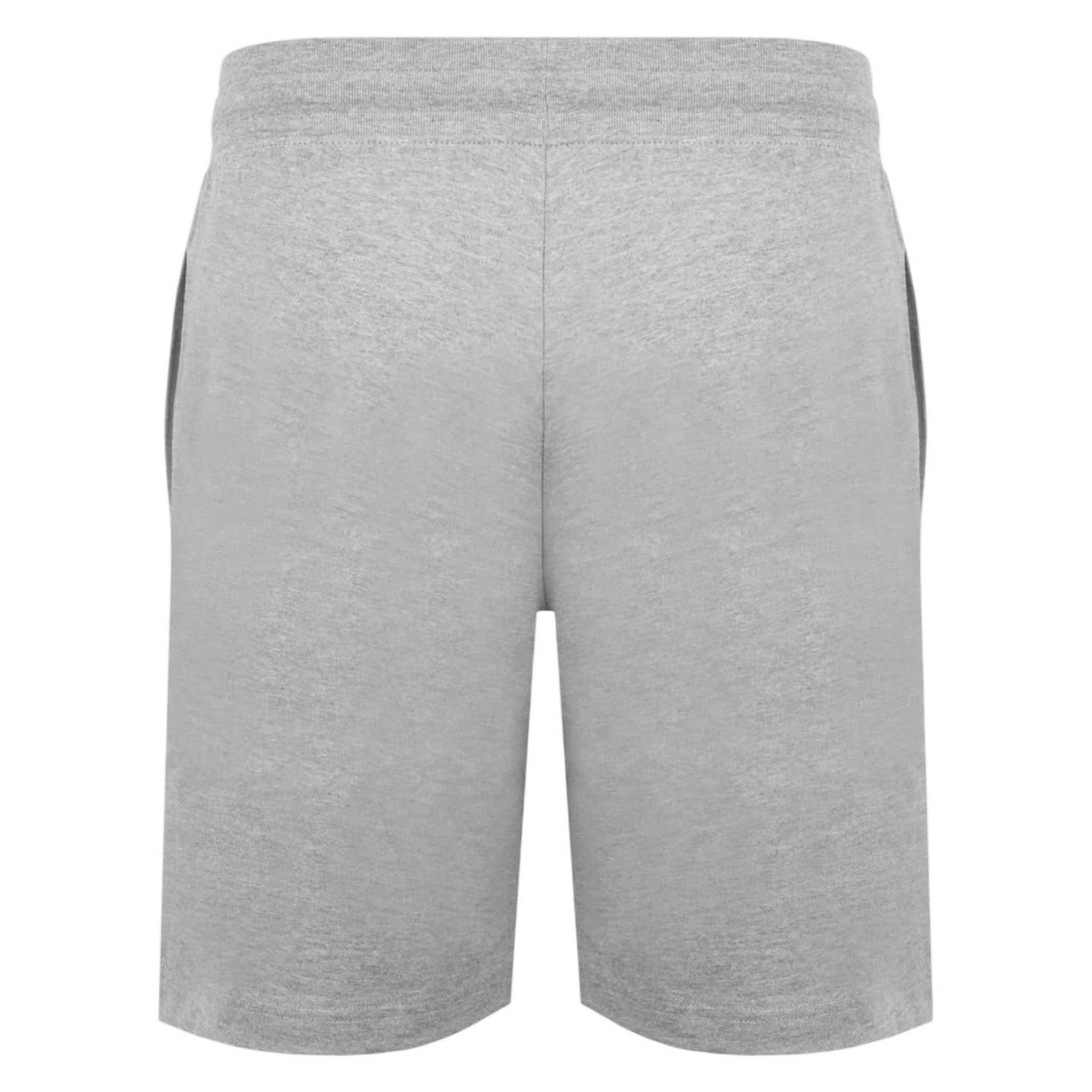 Light Heather Marl - Back - Lonsdale Mens Jersey Lounge Shorts
