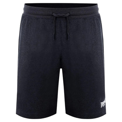 Charcoal Marl Marl - Front - Lonsdale Mens Jersey Lounge Shorts
