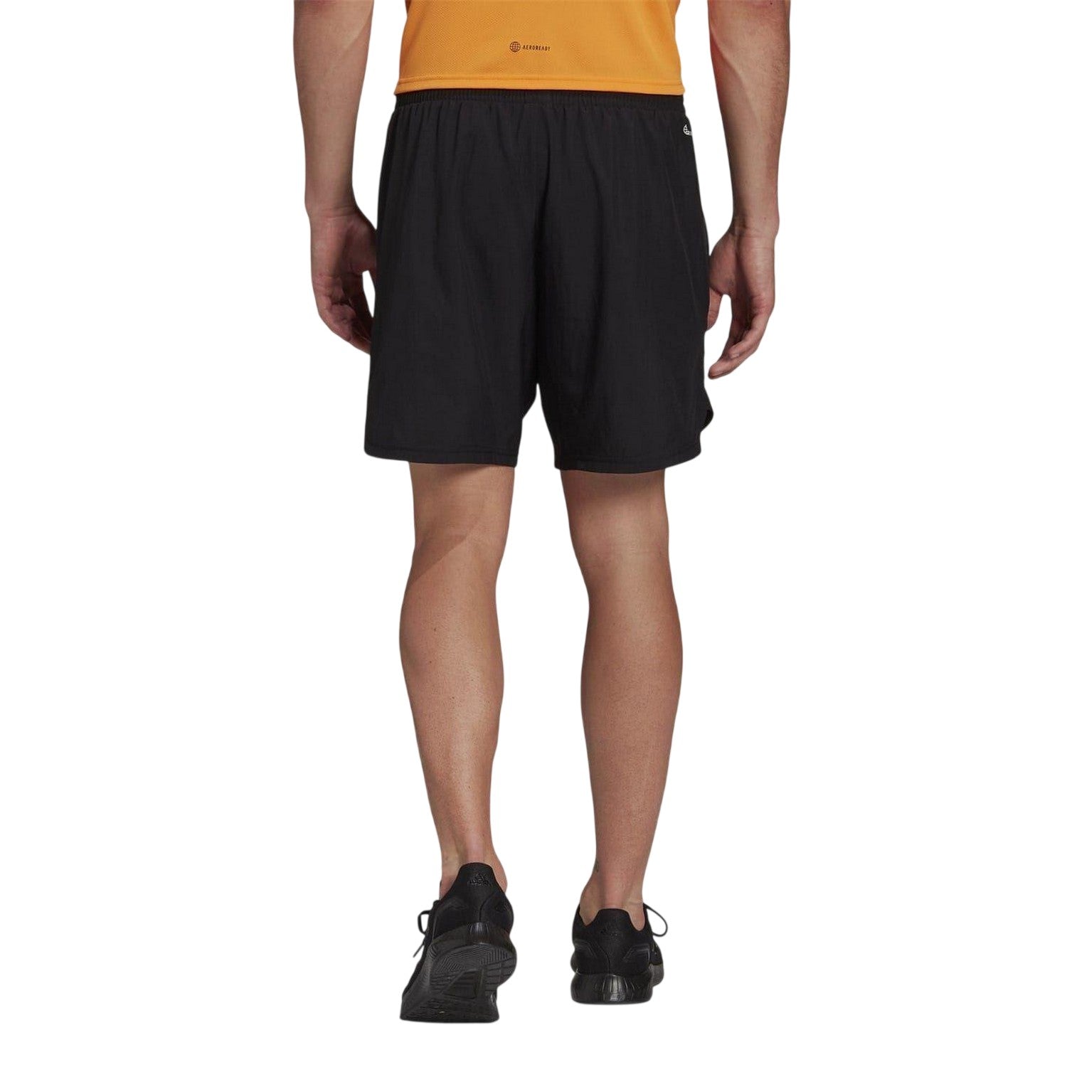 Black - Back - Adidas Mens D4m Logo Shorts
