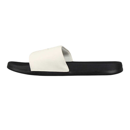 Cream-Black - Side - Everlast Womens-Ladies Logo Sliders