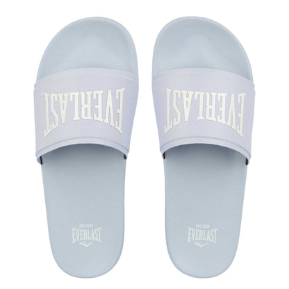 Baby Blue - Side - Everlast Womens-Ladies Logo Sliders