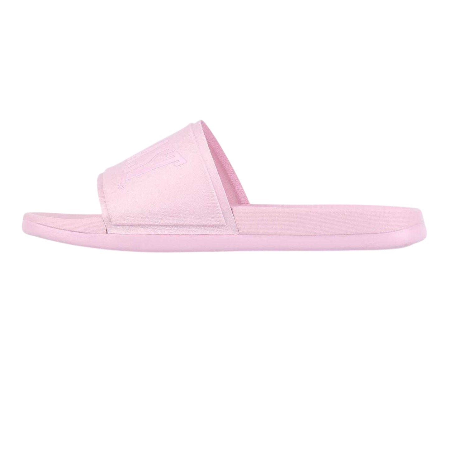 Baby Pink - Back - Everlast Womens-Ladies Logo Sliders