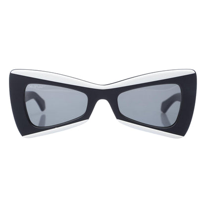 Black - Front - Off White Womens-Ladies Nashville Sung Sunglasses