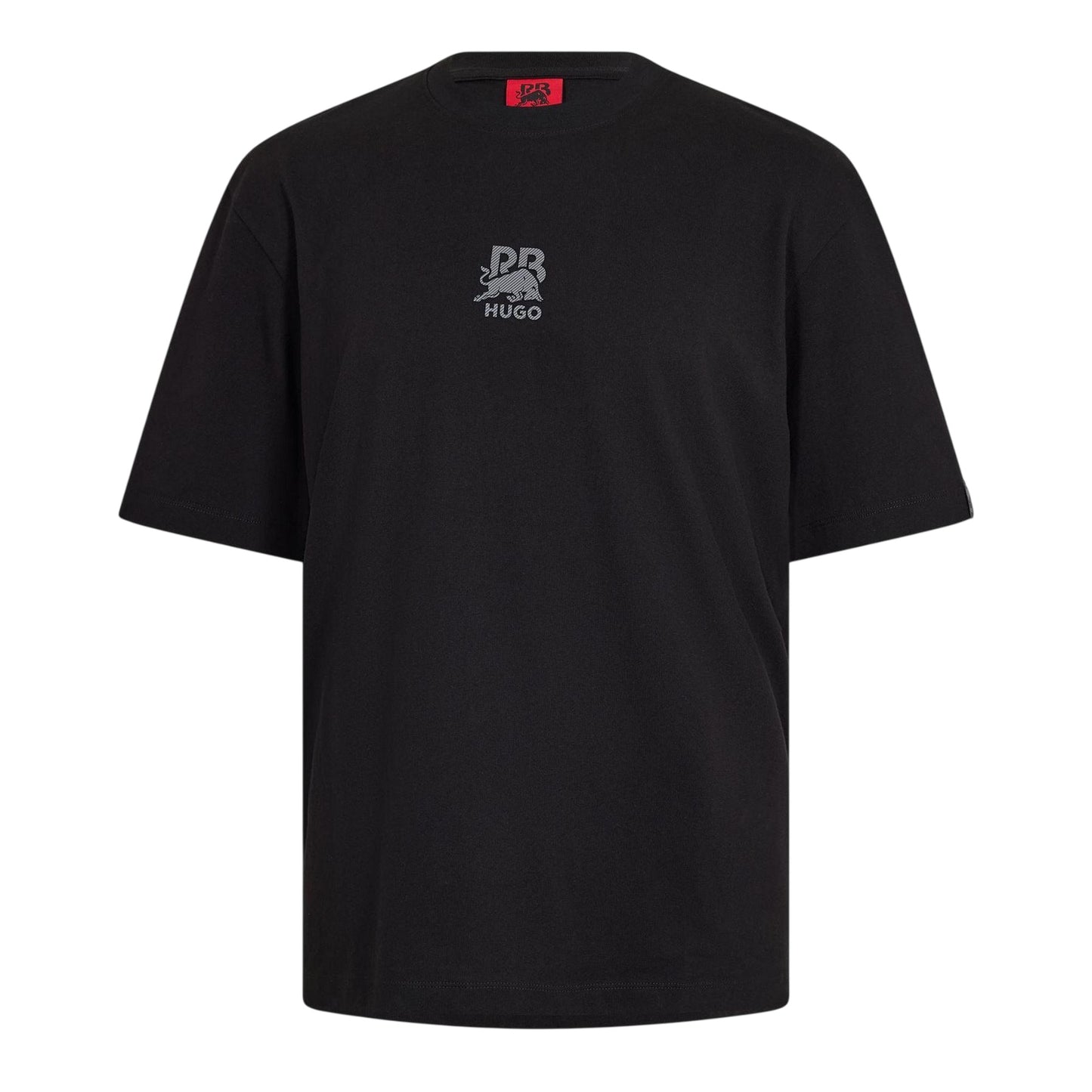 Black - Front - Hugo Unisex Adult Red Bull T-Shirt