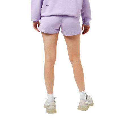 Orchid - Back - Pangaia Womens-Ladies 365 Cotton Shorts