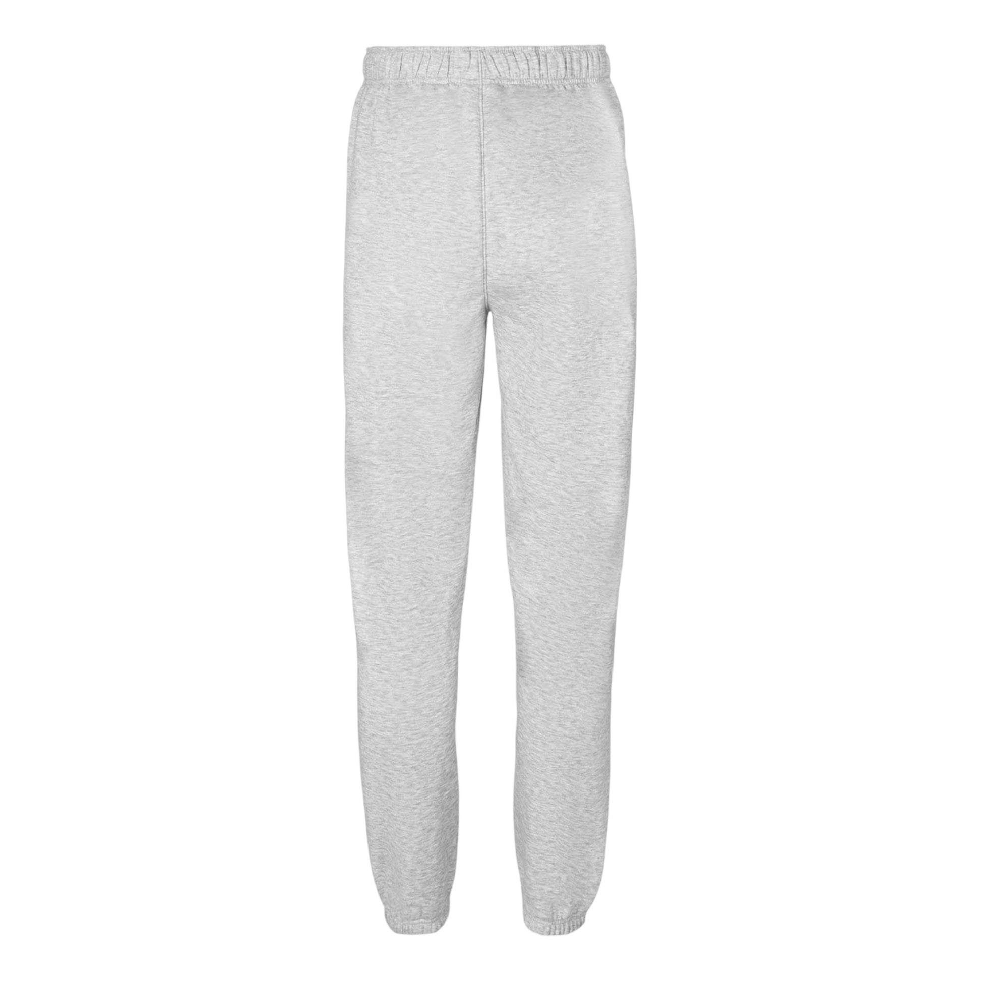 Grey Marl - Back - Slazenger Mens Fleece Cuffed Jogging Bottoms