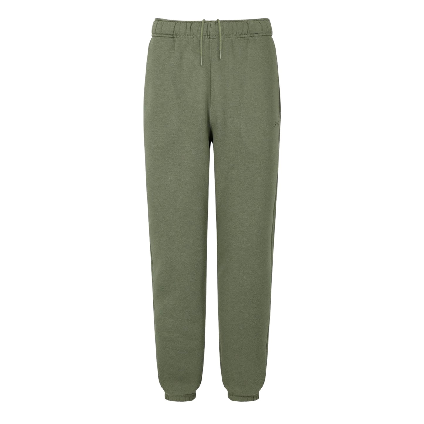 Khaki Green - Front - Slazenger Mens Fleece Cuffed Jogging Bottoms